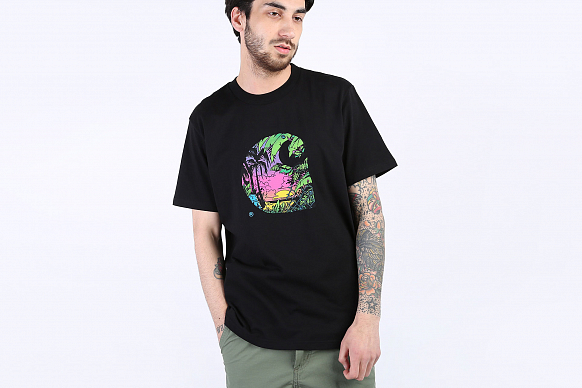Мужская футболка Carhartt WIP S/S Sunset C T-Shirt (I027812-black)