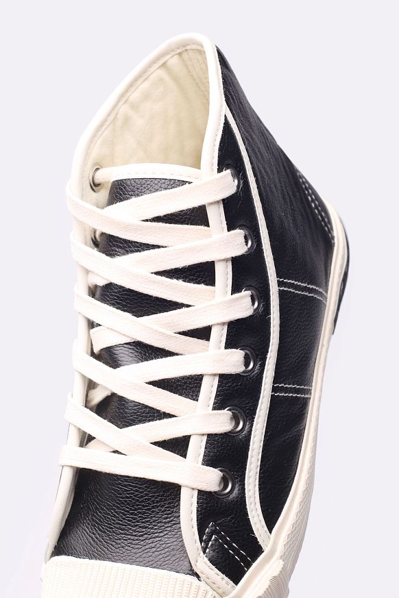 Кеды Два Мяча 1965 (CLS 65 LTHR BW) - фото 2 картинки