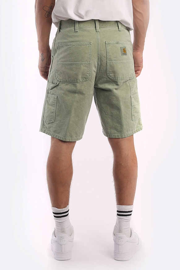 Мужские шорты Carhartt WIP Single Knee Short (I027942-spearmint faded) - фото 5 картинки