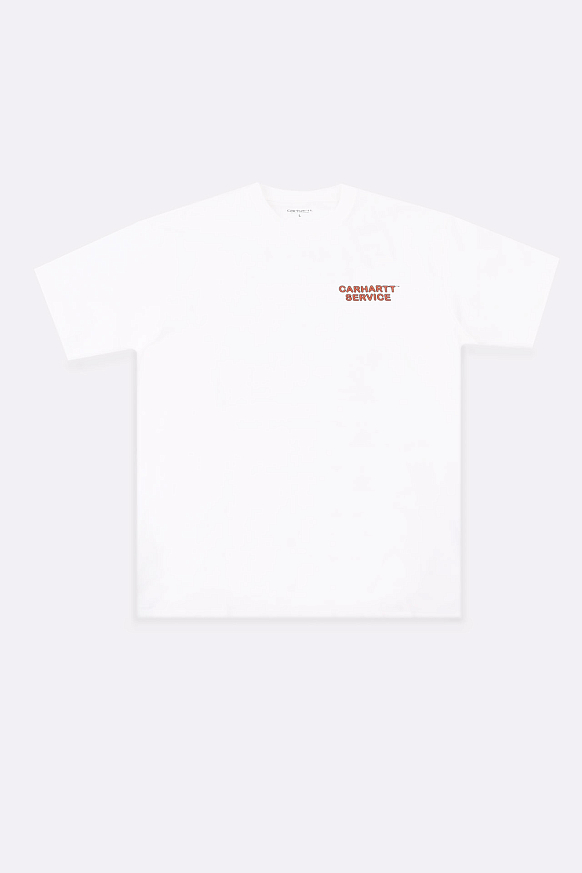 Мужская футболка Carhartt WIP S/S Car Repair T-Shirt (I031756-white)