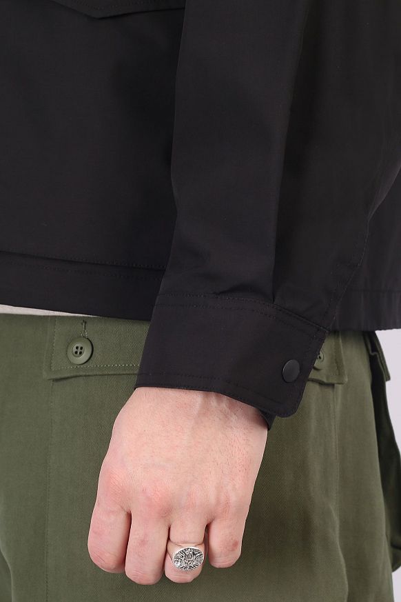 Мужская куртка Uniform Bridge 22FW Canadian Fatigue Jacket (22FW jacket-black) - фото 5 картинки