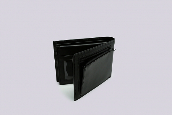 Бумажник Carhartt WIP Leather Rock-It Wallet (I023850-black) - фото 3 картинки