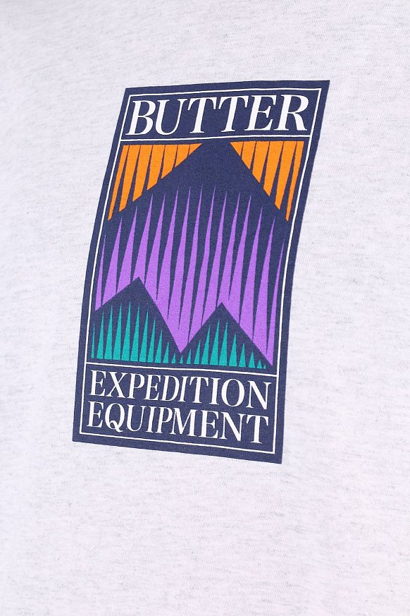 Мужская футболка Butter Goods Expedition Tee (EXPEDITION-ash grey) - фото 2 картинки