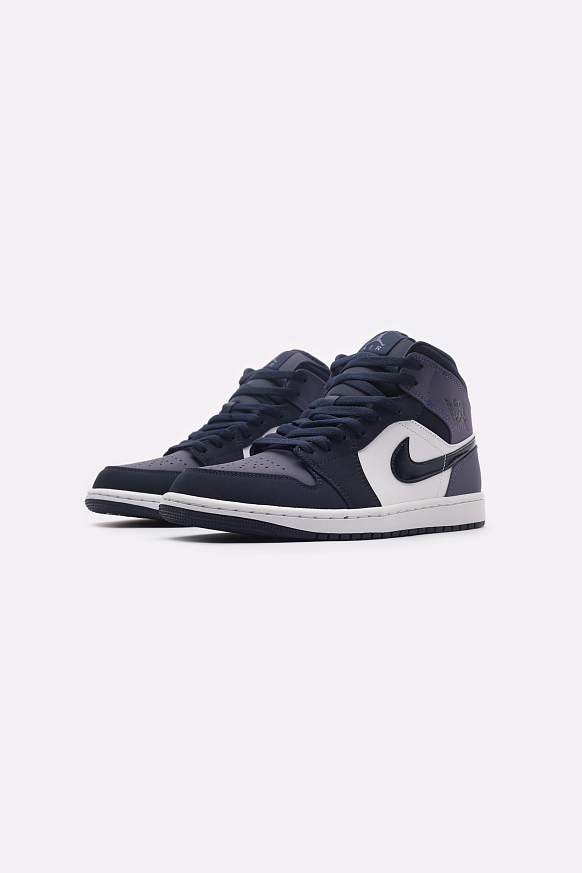 Мужские кроссовки Jordan 1 Mid (554724-445) - фото 4 картинки