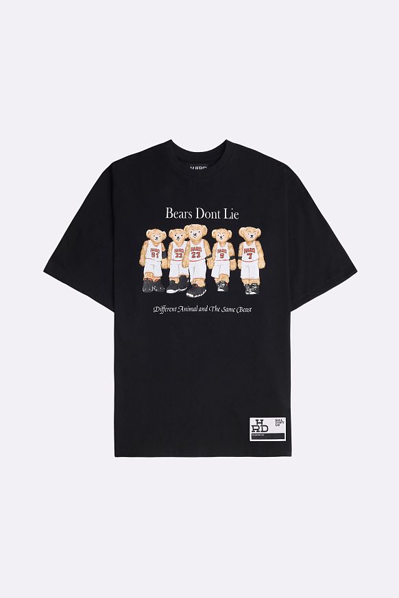Мужская футболка Hard Bears (Hrd-tee-bears-black)