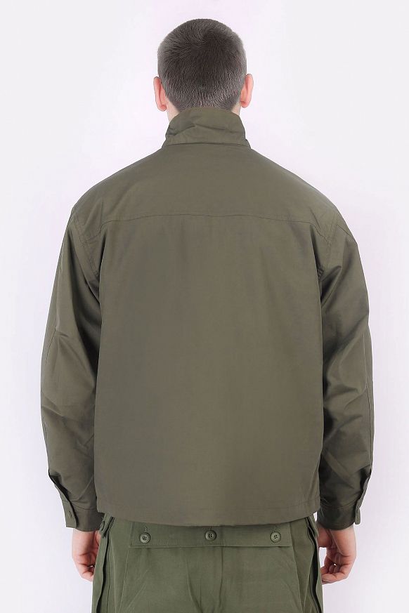 Мужская куртка Uniform Bridge 22FW Canadian Fatigue Jacket (22FW jacket-olive) - фото 8 картинки