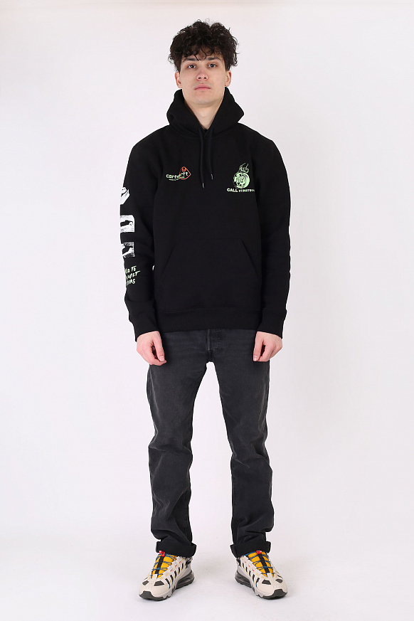 Мужская толстовка Carhartt WIP Hooded Carhartt Race Play SW (I028917) - фото 5 картинки