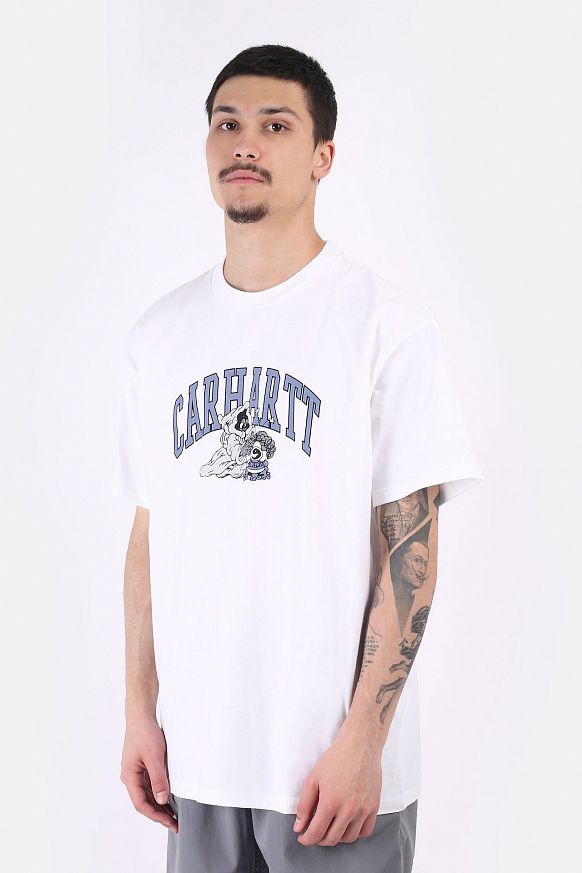 Мужская футболка Carhartt WIP S/S Kogancult Crystal T-Shirt (I029633-white)