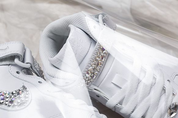 Женские кроссовки Nike Air Force 1 Custom 'Paris Hilton' (K_lik) - фото 7 картинки