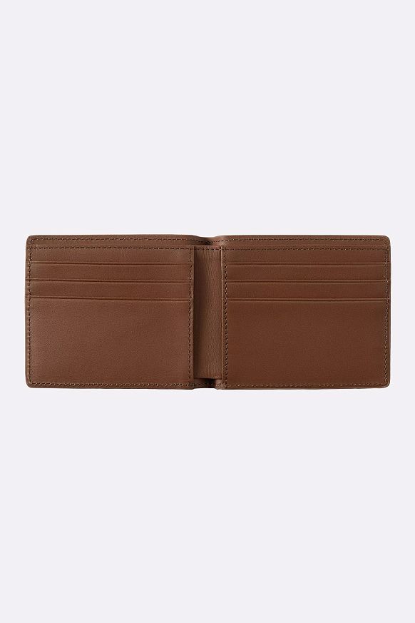Бумажник Carhartt WIP Vegas Billfold Wallet (I033108-cognac/gold) - фото 2 картинки