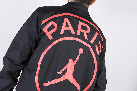 Мужская куртка Jordan PSG Coaches Jacket (BQ4213-011) - фото 4 картинки