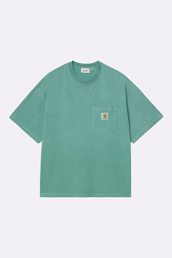 Мужская футболка Carhartt WIP S/S Hudson Pocket T-Shirt (I035140-saguaro)