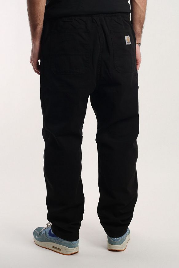 Мужские брюки Carhartt WIP Flint Pant (I029919-black) - фото 7 картинки