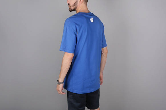 Мужская футболка The Hundreds Forever Bar T-Shirt (T11F101111-royal blue) - фото 3 картинки