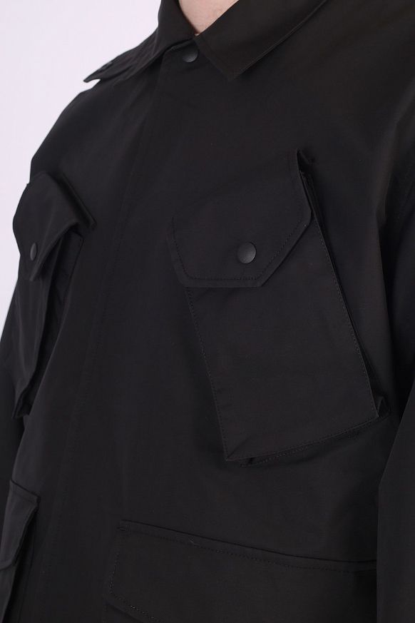 Мужская куртка Uniform Bridge 22FW Canadian Fatigue Jacket (22FW jacket-black) - фото 2 картинки
