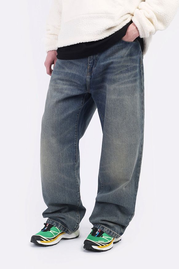 Мужские джинсы Carhartt WIP Landon Pant (I034733-blue wuw) - фото 3 картинки