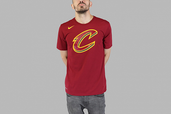 Мужская футболка Nike NBA Cleveland Cavaliers Dry Logo (870498-677)