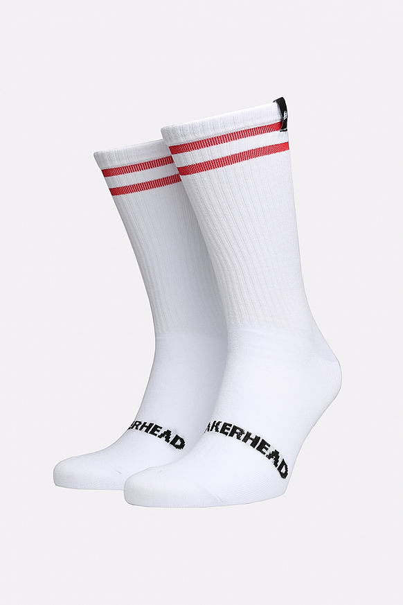 Мужские носки Sneakerhead 2 Stripes (SNKR white-red)