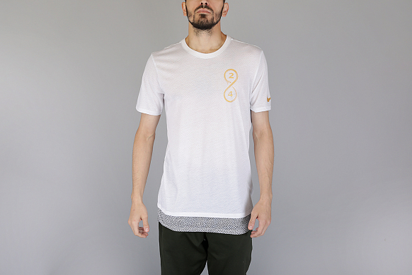 Мужская футболка Nike Dry Kobe Basketball T-Shirt (921545-100) - фото 2 картинки