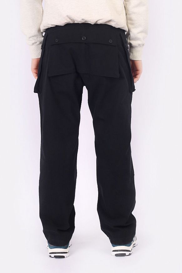 Мужские брюки Uniform Bridge HBT P44 Pants (22FW nbt P44 pants-blk) - фото 6 картинки