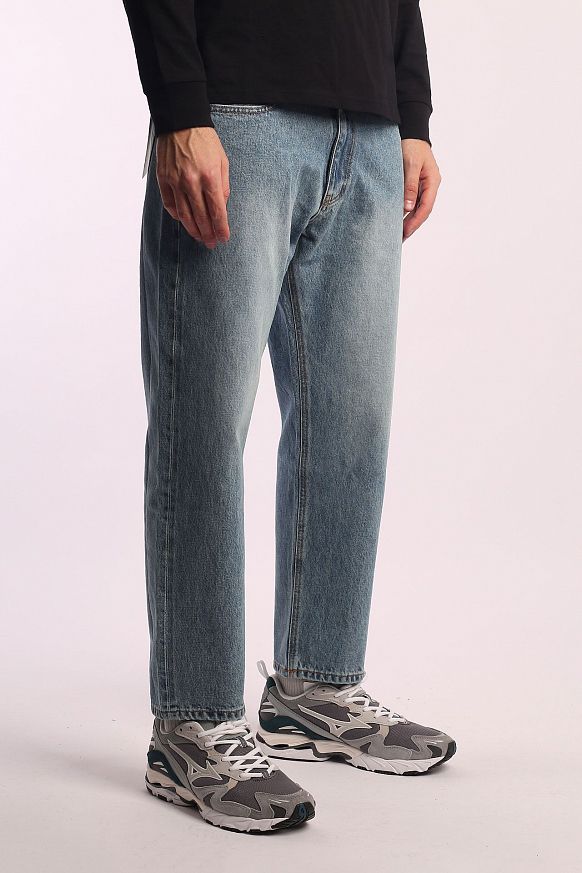 Мужские брюки FrizmWORKS Originals Garments Denim Pants (FZWOGPT012-blue) - фото 4 картинки
