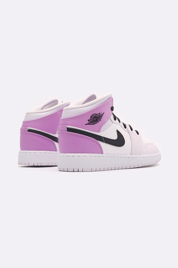 Женские кроссовки Jordan 1 Mid (GS) (DQ8423-501*) - фото 5 картинки