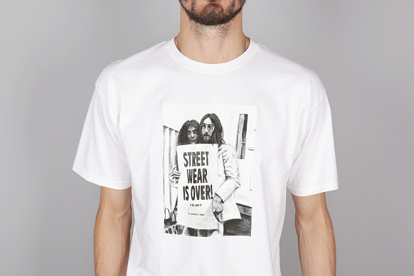 Мужская футболка The Hundreds Over T-Shirt (T16F101068-white) - фото 2 картинки