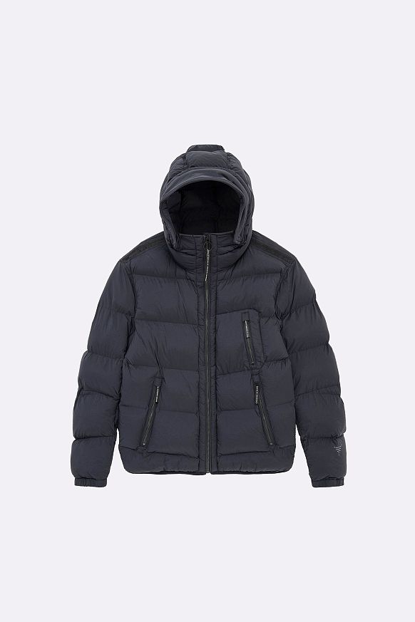 Мужская куртка KRAKATAU ROOK Hooded Puffer Jacket (Qm559-2-rook-тем-сер)
