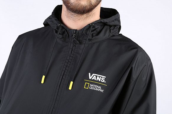 Мужская куртка Vans National Geographic (VA4MULBLK) - фото 2 картинки