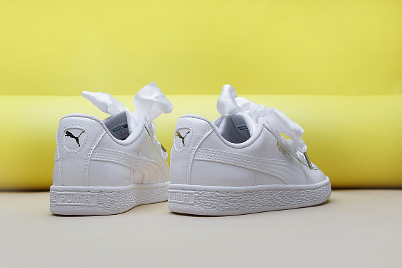Женские кроссовки PUMA Basket Heart Patent Wns (36307302) - фото 5 картинки