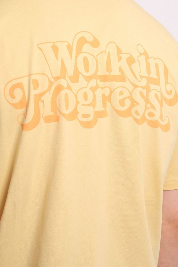Мужская футболка Carhartt WIP S/S Fez T-Shirt (I032077-citron) - фото 5 картинки