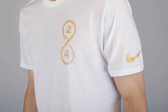 Мужская футболка Nike Dry Kobe Basketball T-Shirt (921545-100) - фото 3 картинки