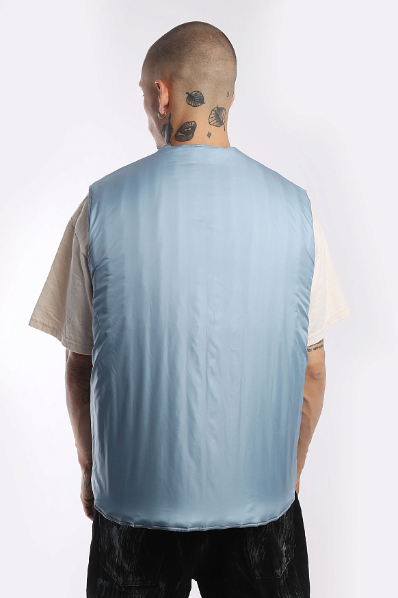 Мужской жилет Hombre Nino Corona Deep Freeze Simple Vest (0222-JK0001-blue) - фото 8 картинки