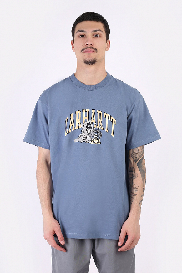 Мужская футболка Carhartt WIP S/S Kogancult Crystal T-Shirt (I029633-icesheet) - фото 3 картинки