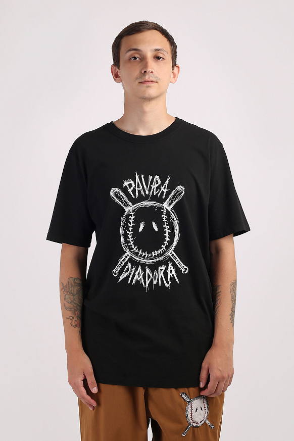 Мужская футболка Diadora Paura Logo T-Shirt (DR502176766-black)