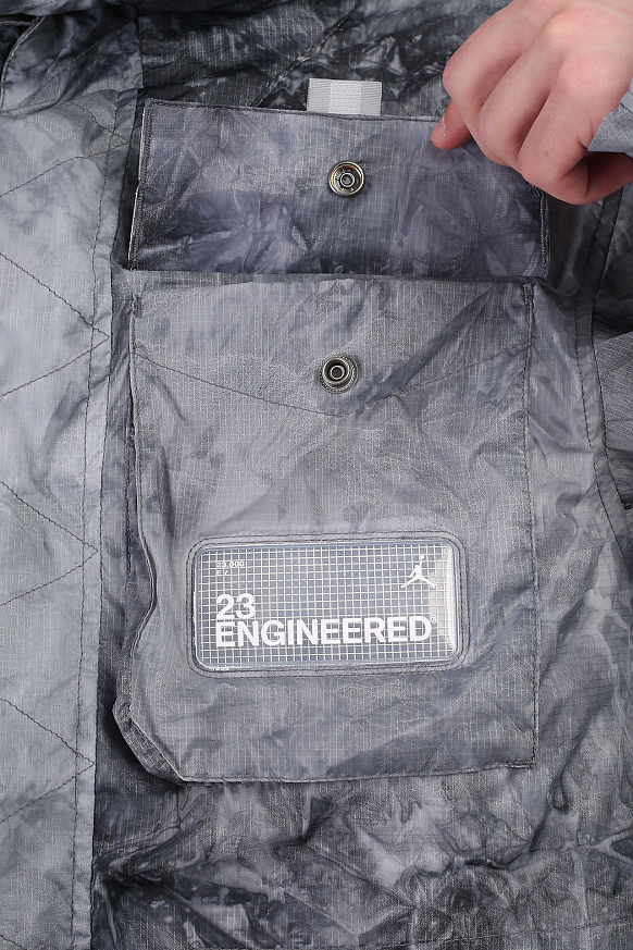 Мужская куртка Jordan 23 Engineered Printed Parka (CU8624-100) - фото 3 картинки