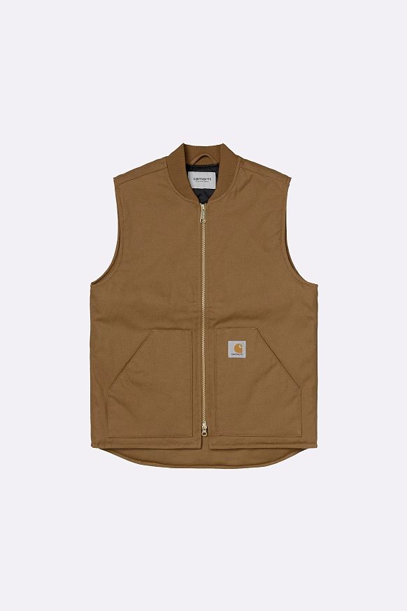 Мужской жилет Carhartt WIP Classic Vest (I035695-brown)
