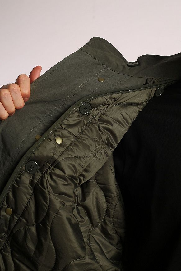 Мужская куртка FrizmWORKS Fishtail Parka (FWOT002-olive) - фото 7 картинки