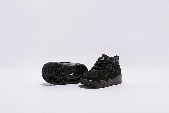 Детские кроссовки Jordan 4 Retro (TD) (BQ7670-010) - фото 2 картинки