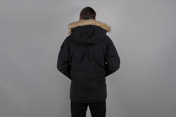 Мужская куртка Carhartt WIP Anchorage Parka (I000728-black) - фото 5 картинки