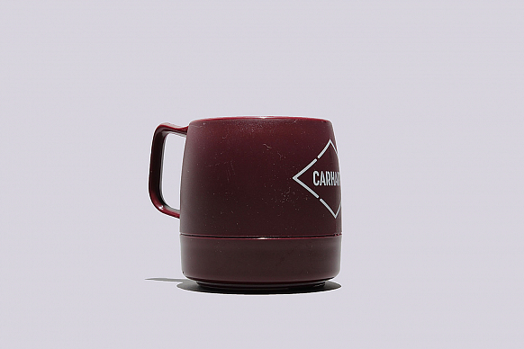 Кружка Carhartt WIP Stockable Insulated Mug (L023239-cranberry) - фото 2 картинки