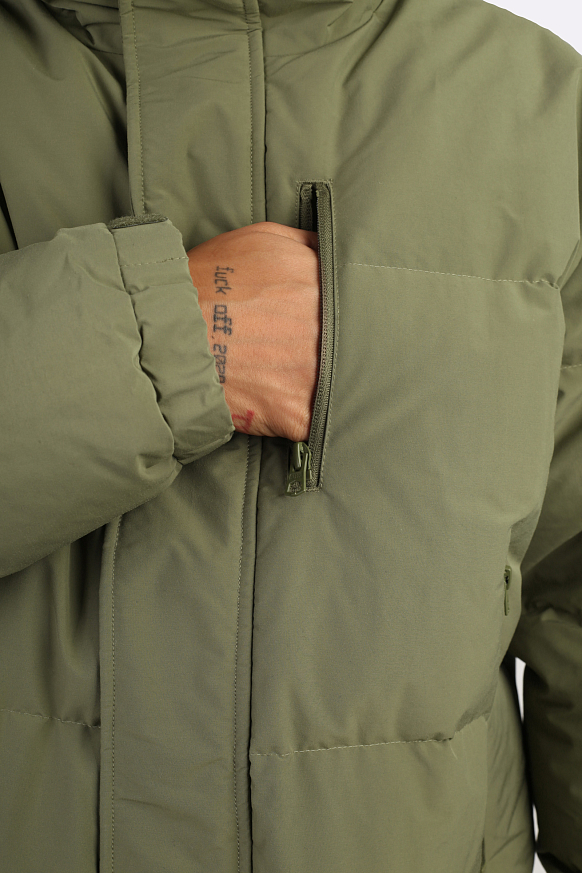 Мужская куртка Alpha Industries Long Puffer Parka (MJL53500C1-green) - фото 7 картинки