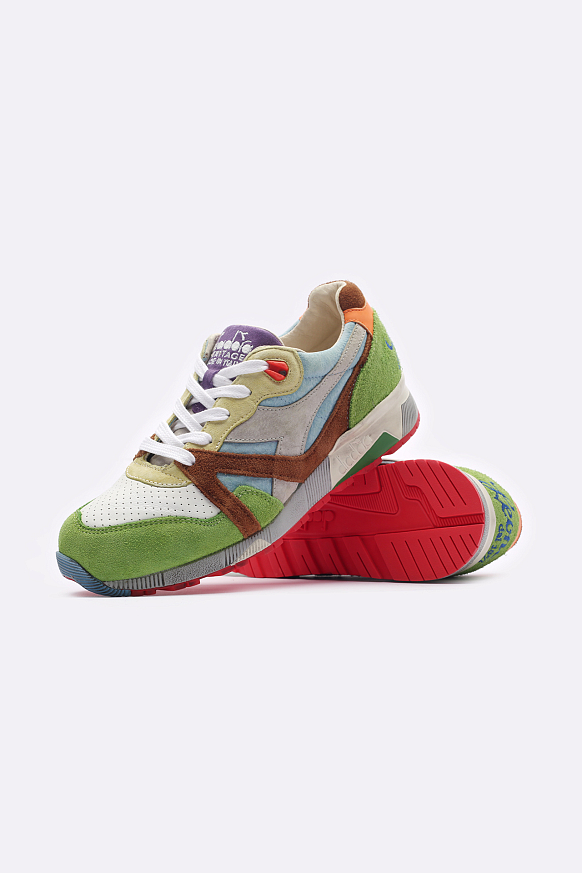 Мужские кроссовки Diadora N9000 (DR201179763-grn/hon) - фото 3 картинки