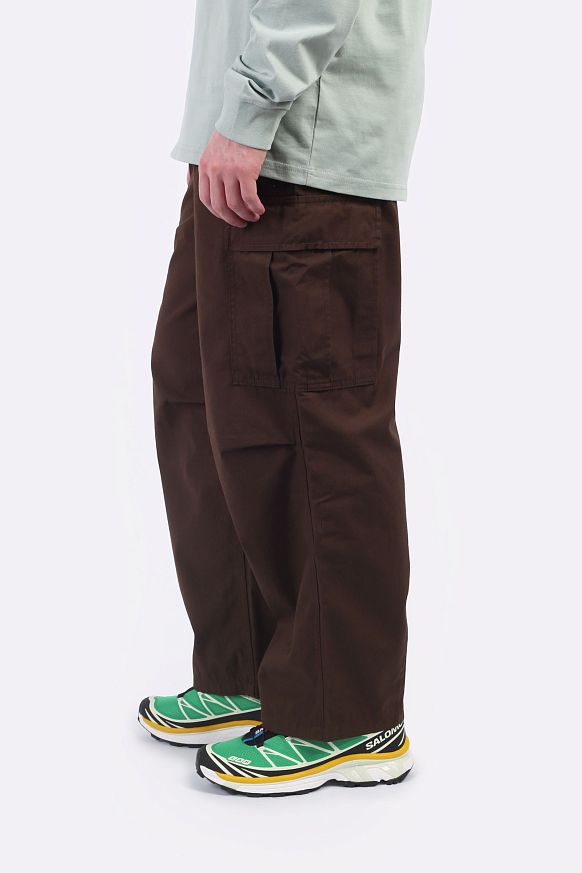 Мужские брюки Carhartt WIP Cole Cargo Pant (I030477-liberica rinsed) - фото 3 картинки