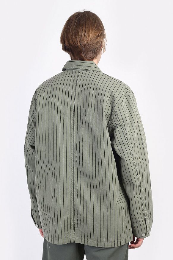 Мужская куртка Carhartt WIP Trade Michigan Coat (I029105-green/black) - фото 6 картинки