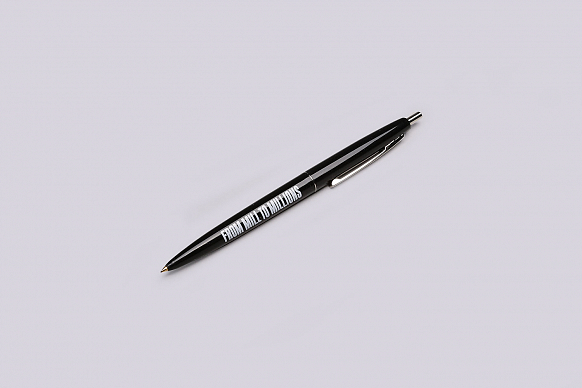 Шариковая ручка Carhartt WIP From Mill To Millions (l010564-black*) - фото 2 картинки