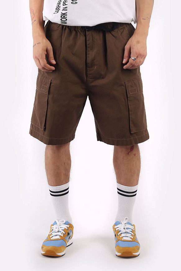 Мужские шорты Carhartt WIP Wynton Short (I030482-brown) - фото 2 картинки