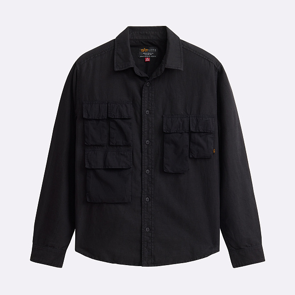 Рубашка Alpha Industries Long Sleeve Multi Pocket Shirt