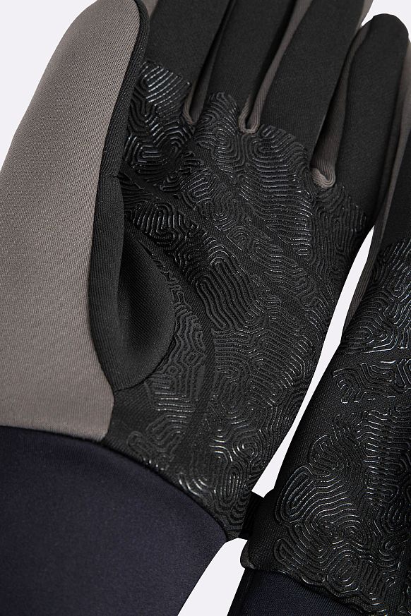 Перчатки KRAKATAU Touchscreen Gloves (Pu83-861-сенсор-сер-зел) - фото 4 картинки