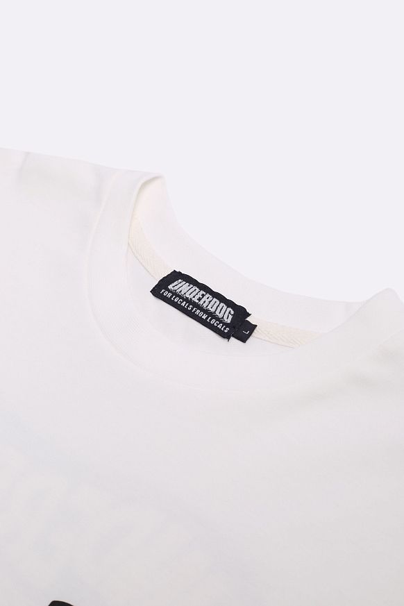 Мужская футболка Sneakerhead x UNDERDOG T-Shirt (UDxSNEAKER T-shirt/White) - фото 4 картинки